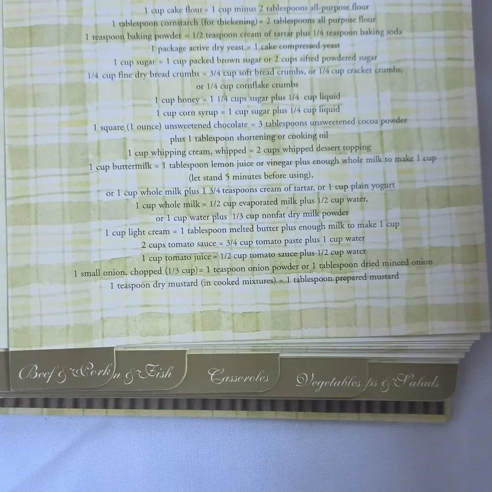 DaySpring Recipe Book Spiral Bound English Nonfiction Cooking Cookbook